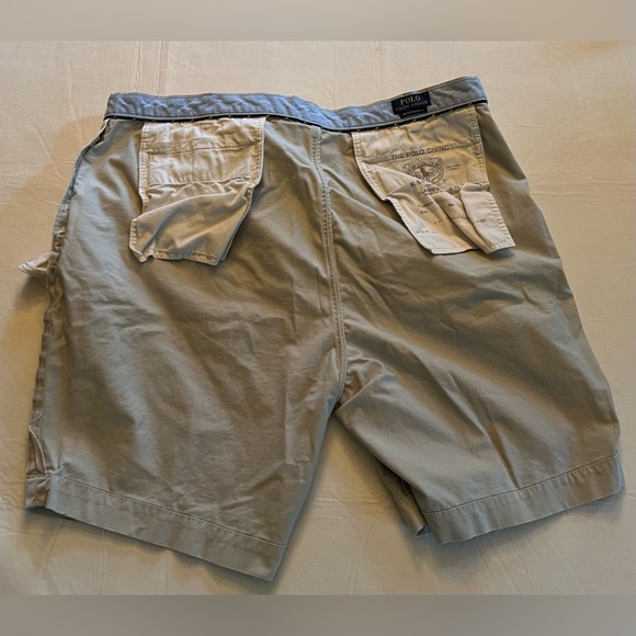 Polo Ralph Lauren Men’s light beige stretch classic fit shorts - Picture 7 of 9